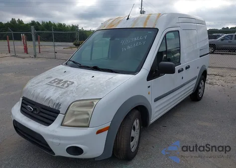 2010 Ford Transit Connect Xlt z USA, uszkodzony, nr VIN NM0LS7DN0AT016752